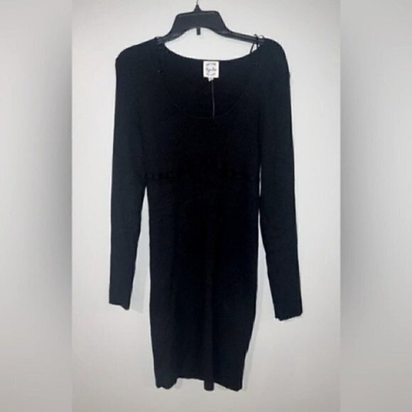 HIPPIE ROSEJuniors' Bodycon Bustier Sweater Dress black size XL - Picture 5 of 9